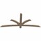 Ekena Millwork Davenport Smooth Timber Gable Bracket, Douglas Fir, 72"W x 33"H x 1 1/2"D x 3 1/2"F, 11/12 Pitch GBW072X33X0204DAV00SDF - alternate 5